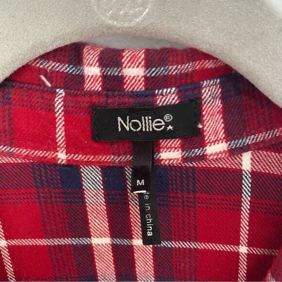 Nollie Women’s Button Down Flannel Shirt - Picture 2 of 4